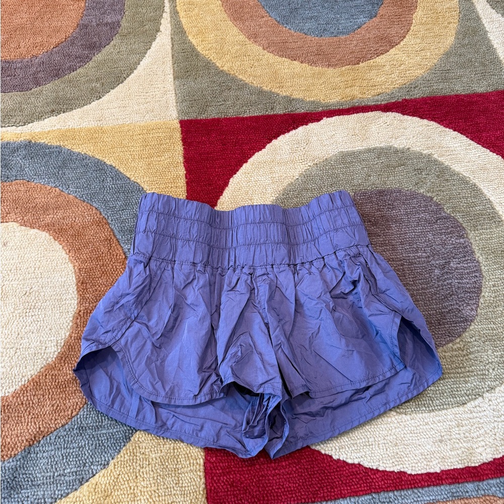 FP Movement by Free People The Way Home Shorts Purple High Rise Size Small